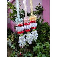 ราคา พวงมาลัยตุ้มดอกมะลิ สำหรับแขวนหน้ารถ ' มาลัยไหว้พระ (20371012303)