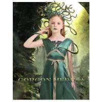 ราคา 7C378 ชุดเด็ก ชุดเมดูซ่า ชุดเมดูซา ปิศาจกอร์กอน สาวผมงู ชุดหัวงู Children Medusa Halloween Costume (27713557852)