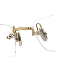 ราคา Chrome Hearts แว่นตา Chrome Heartsประเภทเดียวกันของแว่นสายตาสั้นไร้กรอบรุ่น Crow heart ไททาเนียมบริ (28813446367)