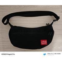 ราคา กระเป๋าสะพายข้าง MANHATTAN PORTAGE สีดำ ของแท้ มือสอง (40154461508)