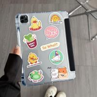 ราคา ส่งจากไทยเป็ดเหลือง สติ๊กเกอร์ เคส for iPad air7 2025 11 Gen11 2024 pro 11 เคสไอแพด Air5 10.9 Case พร้อมถาดใส่ปากกา (41121827190)
