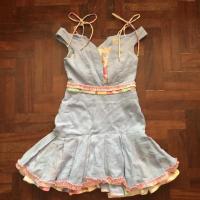 ราคา เดรส Lyn around สีฟ้า ไซส์xs (2239209365)