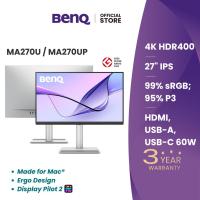 ราคา BenQ MA270U / MA270UP 27นิ้ว 4K 95% DCI-P3 Monitor for Macbook (จอภาพสำหรับ Mac) (26411921336)