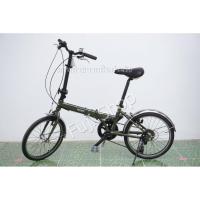 ราคา จักรยานพับได้ญี่ปุ่น - ล้อ 20 นิ้ว - มีเกียร์ - อลูมิเนียม - Mini Cooper - สีเขียว [จักรยานมือสอง] (14697846286)