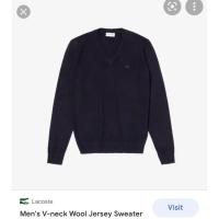 ราคา lacoste sweater ของแท้100% เสื้อกันหนาว สภาพดีมาก (9874613728)