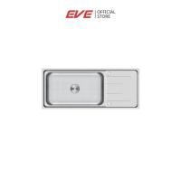 ราคา EVE ซิงค์ล้างจานสแตนเลส 1 หลุม 1 ที่พักจาน HUDSON 1200/500 (26553749707)