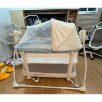 ราคา ส่งต่อ เปลไกวไฟฟ้า GLOWY เพลเพน Glowy Rocking Playard (53801459310)