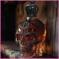 ราคา ขวดเหล้าสุราป้องกันการรั่วเครื่องจ่ายแอลกอฮอล์โครงกระดูกวิสกี้ขวดไวน์ประติมากรรมสําหรับ Bourbon วอดก้าบรั่นดี agremy (54102410010)