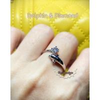 ราคา แหวน เพชรCZ โลมา สวยเล่นไฟ แฟชั่น (11185849697)