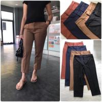 ราคา กางเกงตีเกร็ดหน้าผ้าโรเชฟ 8ส่วน (2767822800)