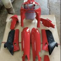 ราคา ชุดสีนูโวตัวแรก(NOUVO ตัวเก่า)สีแดงสด (16029655854)