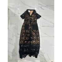 ราคา เดรสยาว เดรสลูกไม้ สีดำ+เข็มขัด สวยมากๆ งานป้าย ananya (27031370800)