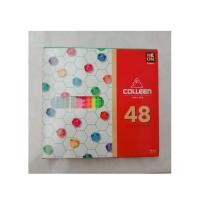 ราคา ดินสอสีไม้ Colleen ดินสอสีไม้คอลลีน สีไม้คอลลีน 48สี 48ด้าม รุ่น775 สีไม้คอลลีน 48สี 48ด้าม หัวเดียว colleen 48 color (3950254249)