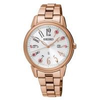 ราคา SEIKO Lukia Solar นาฬิกาข้อมือผู้หญิง สายสแตนเลส รุ่น SUT302J1 (1496793087)