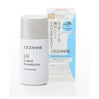 ราคา Cezanne UV liquid foundation *30 (ผิวสองสี) spf26 PA++ 30 ml. (44119288579)