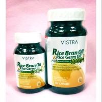 ราคา Vistra Rice Bran Oil & Rice Germ Oil Plus Wheat Germ Oil 1000mg. วิสทร้า น้ำมันรำข้าว และ น้ำมันจมูกข้าว (1949549761)