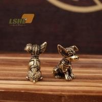 ราคา [ลเช่] บรอนซ์ประติมากรรมทองแดงแข็งลูกสุนัขเครื่องประดับทองเหลืองราศีสุนัขเครื่องประดับโบราณเก่าทองเหลืองชาสัตว์เลี้ยงเครื่องประดับขนาดเล็กใ (42568949833)