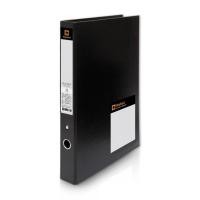 ราคา ลดตาแตก Elephant 210PF แฟ้มห่วง ตราช้าง แฟ้มเอกสาร 2ห่วง ปกดูราพลาส สันกว้าง1นิ้ว ยกแพ็ค 6เล่ม สีดำ Duraplast Ring File (3386787028)