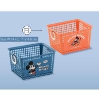 ราคา ตระกร้าเหลี่ยมมีหูหิว ลาย Mickey Mouse (8669232092)