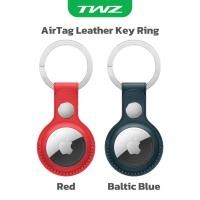 ราคา พวงกุญแจหนัง Leather Key Ring เคสสำหรับ AirTag เคสป้องกันการสูญหาย กันกระแทก (22850962683)