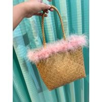ราคา กระเป๋าสานกระจูดมือสอง (28039509820)