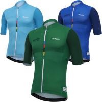 ราคา พร้อมส่ง เสื้อกีฬาแขนสั้น สีเขียว สีฟ้า สําหรับปั่นจักรยานกลางแจ้ง (20839725750)