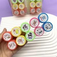 ราคา ซีลการค้าต่างประเทศ Sanrio Seal Comments Tap Water Round Seal 10 กล่อง Batch Kuromi Pacha Dog Big Ear Dog GA9Z (42924286897)