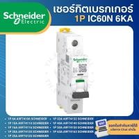 ราคา SCHNEIDER IC60N เซอร์กิตเบรกเกอร์ MCB แบบเกาะราง DINRAIL 1P 6A 10A 16A 20A 25A 32A 40A 50A 63A (44411874904)