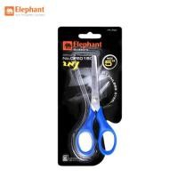 ราคา กรรไกร ตราช้าง OFE0150 ขนาด 5 นิ้ว (คละสี) (26484243411)