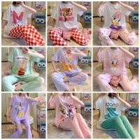 ราคา Clave DC ทุกขนาดชุดนอนชุดแขนสั้นกางเกงขายาวผู้หญิงนําเข้า (28208881662)