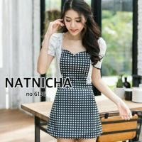 ราคา เดรสแขนตุ๊กตา งานป้าย NATNICHA (1659748732)
