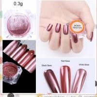 ราคา ผงกระจก โรสโกลด์ ผงทำเล็บ กระจก (opi orly essie zoya) (710143251)