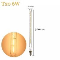 ราคา T20 E14 หลอดไฟ LED Edison 6W 220V LED Filament หลอดไฟ Retro Vintage หลอดไฟไฟตกแต่งบ้าน 2700K Warm (29305411082)