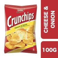 ราคา Lorenz Crunchips Cheese & Onion 100g ++ ลอเรนซ์ มันฝรั่งครั้นชิพส์รสชีสหัวหอม 100 กรัม (14435964404)