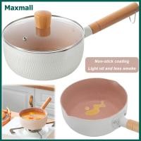 ราคา Maxmall Non-stick Saucepanพร้อมฝาปิดหม้อทําอาหาร Pour Spout & ด้ามไม้หม้อซุป 18 ซม.หม้อก๋วยเตี๋ยวสําหรับก๋วยเตี๋ยวซุปร้อนนม (29510829589)