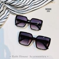 ราคา แว่นทรงเหลี่ยมกรอบพลาสติกใหญ่ (40405947049)