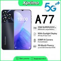 ราคา สมาร์ทโฟน A77 6.7 นิ้ว 12+512GB Android11 ​​มือถือราคาถูก รองรับซิมการ์ดคู่ รับประกัน 1 ปี (29234063259)