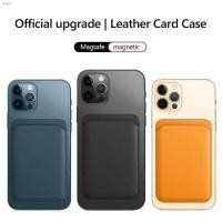 ราคา Magsafe เคสกระเป๋าสตางค์หนังใส่บัตรสําหรับ Iphone 12 Pro Max Mini (11763582658)
