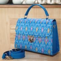 ราคา กระเป๋าผ้าไทย ไหมแท้ ทอ 2 ตะกอ (5519905119)