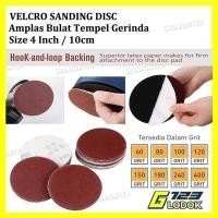 ราคา 4 นิ้ว ตีนตุ๊กแก กระดาษทรายกลมกรวด 60 80 100 120 150 180 240 320 400 (55752042119)