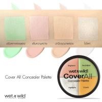 ราคา wet n wild Cover All Concealer Palette 4 สี 6.5 กรัม (7890099598)