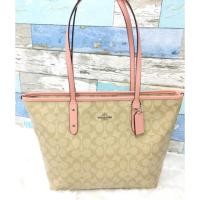 ราคา พร้อมส่งมากก สีหว๊าน หวาน Tote ซิปบน 16" ของ coach (249926067)