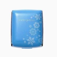 ราคา (ตลับรีฟีวส์) Cute Press แป้งคิวเพรส สีฟ้า Evory Snow Whitening & Oil Control (320012456)