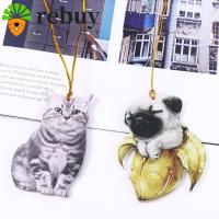 ราคา ซื้อซ้ํา รถอะคริลิคจี้สร้างสรรค์สําหรับของขวัญกระจกมองหลังแมวลูกสุนัขลูกแมวสุนัขจําลองรุ่นแมวจี้รถ (44752037693)