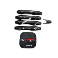 ราคา ครอบมือจับ+ฝาถัง CITY ซิตี้ปี 2008-2013 ลายเคฟล่าโลโก้แด (6519616243)