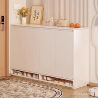 ราคา ล็อกเกอร์ที่ทันสมัยเรียบง่ายทางเข้าตู้ลมทางเดินครีมสไตล์ใหม่ชั้นวางรองเท้าประตูทางเข้าในครัวเรือนตู้รองเท้ากลางแจ้ง 39ม4 (45300683303)