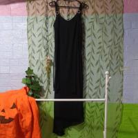 ราคา เดรสออกงานสีดำ ป้าย Lavannor ผ้าชีฟอง เดรสสายเดี่ยว เดรสงานป้าย เดรสทำงาน เดรสยาว เสื้อผ้ามือสอง เสื้อมือสอง เดรสมือสอง (26365891688)