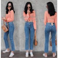 ราคา Ruige Jeans กางเกงยีนส์ขาม้าปักมิกกี้เมาส์•No.RG6339• (4533882167)