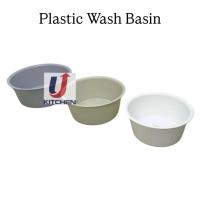 ราคา อ่างล้างหน้าพลาสติกทรงกลม / อ่างล้างหน้าพลาสติก / กะละมังผลไม้ ผลไม้ (29840420689)