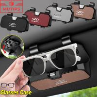 ราคา Chery แผงบังแดดรถยนต์ กล่องแว่นตา กล่องเก็บแว่นตากันแดด แว่นตาหนังกล่องป้องกัน ตกแต่งม่านบังแดด สำหรับ Tiggo 5x 8 7 Pro 4 Omoda 5 E5 TJ-1 Face QQ EQ1 EV 2025 (41774291220)